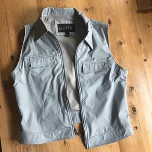Static NWOT Rugged Vest Large gray poly